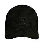 Camo-snapback-truckerkeps med eget broderi | Designa din egen logotyp