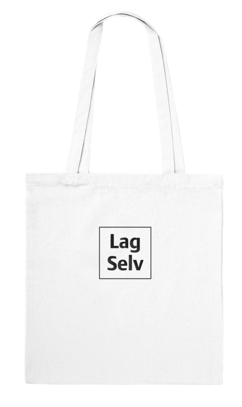 Klassisk tygkasse | Med eget broderi