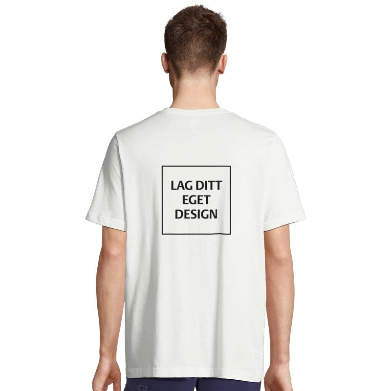 Designa din egen bekväma t-shirt med personligt tryck