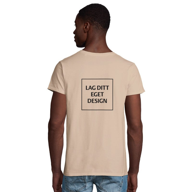 Ekologisk herr-t-shirt | Designa din egen med tryck