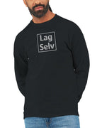Personlig unisex-långärmad t-shirt med broderi – Designa din egen