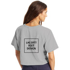 Designa din egen cropped-T-shirt med tryck