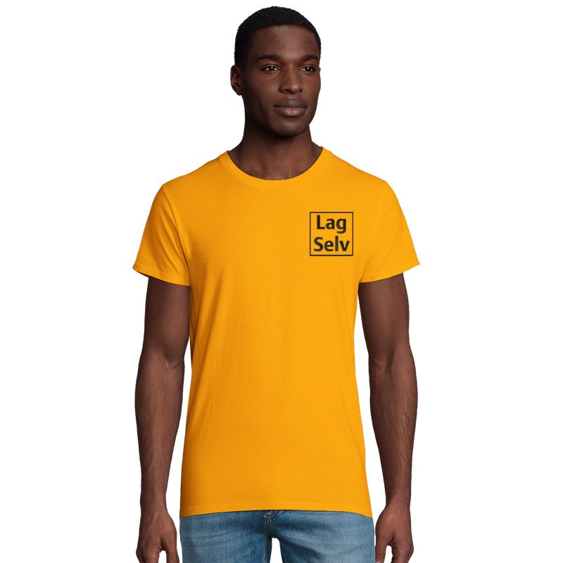 Ekologisk T-shirt för män med eget broderi | designa din egen