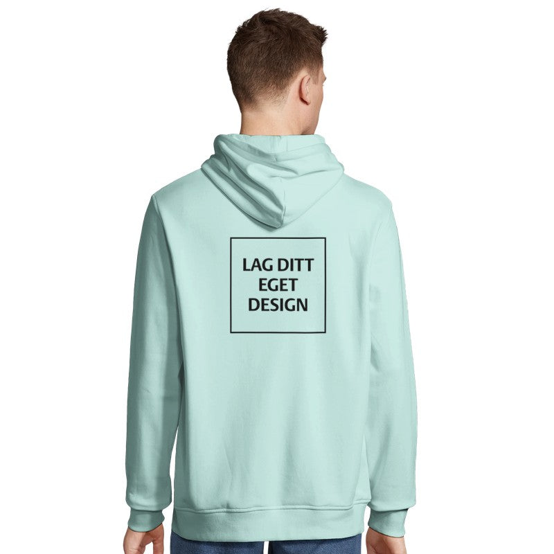 Skapa din egen ekologiska hoodie med tryck | Personlig unisex-hoodie