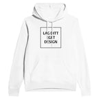 Personlig unisexhoodie med tryck | Skapa din egen