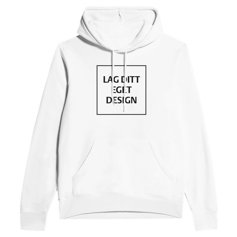 Personlig unisexhoodie med tryck | Skapa din egen