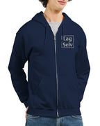 Designa din egen hoodie med broderi – Klassisk unisex-hoodie med dragkedja