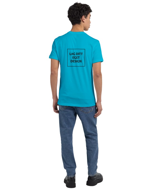 Figursydd herr-t-shirt | Designa med eget tryck