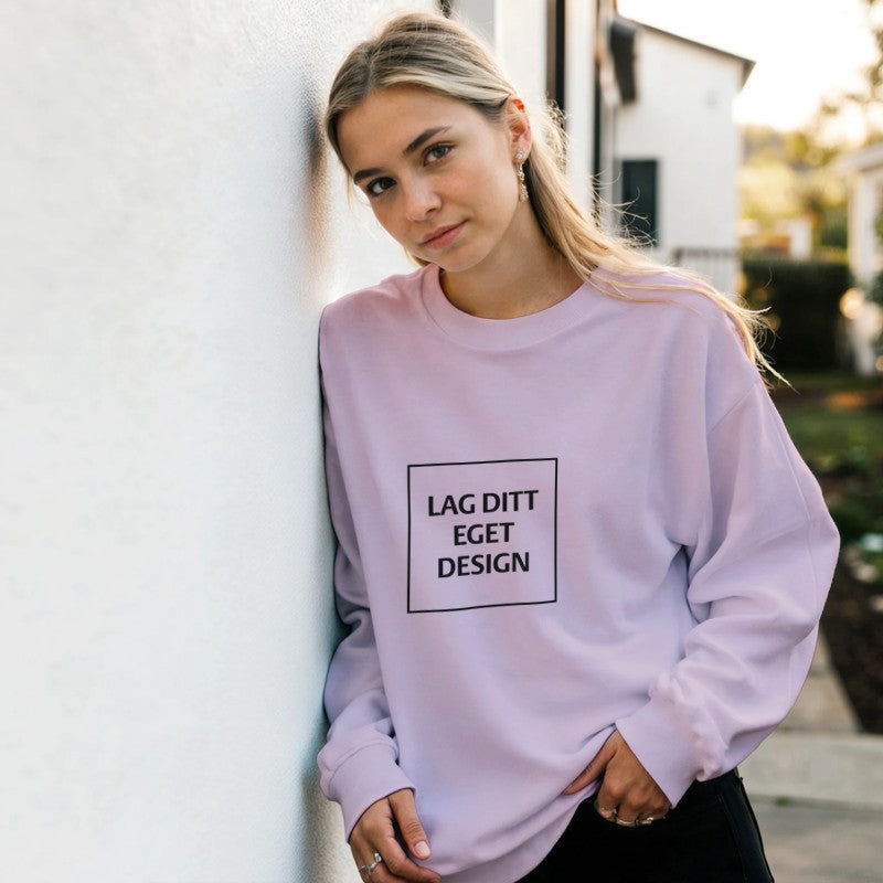 Personlig collegetröja med eget tryck | Designa din unika tröja
