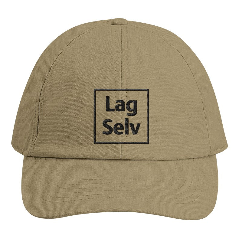 Ekologisk dad cap med 6 paneler | Designa din egen med broderad logotyp