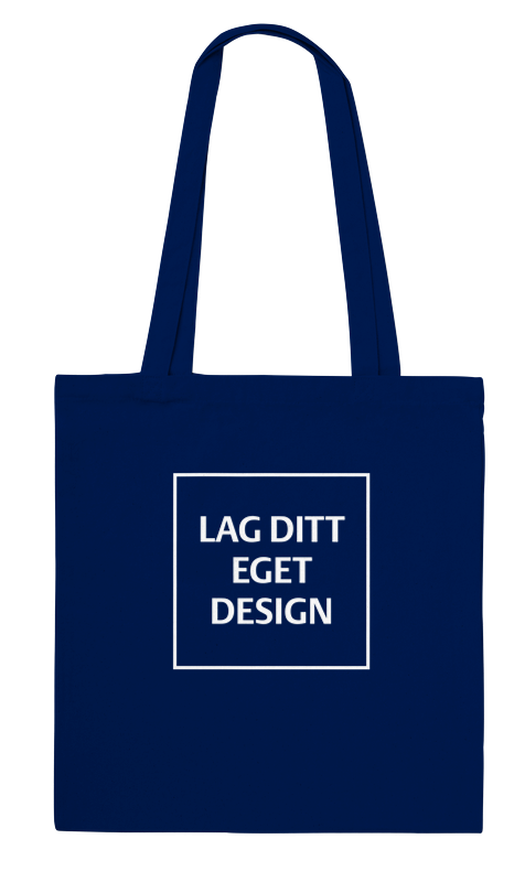 Klassisk tygkasse för eget tryck