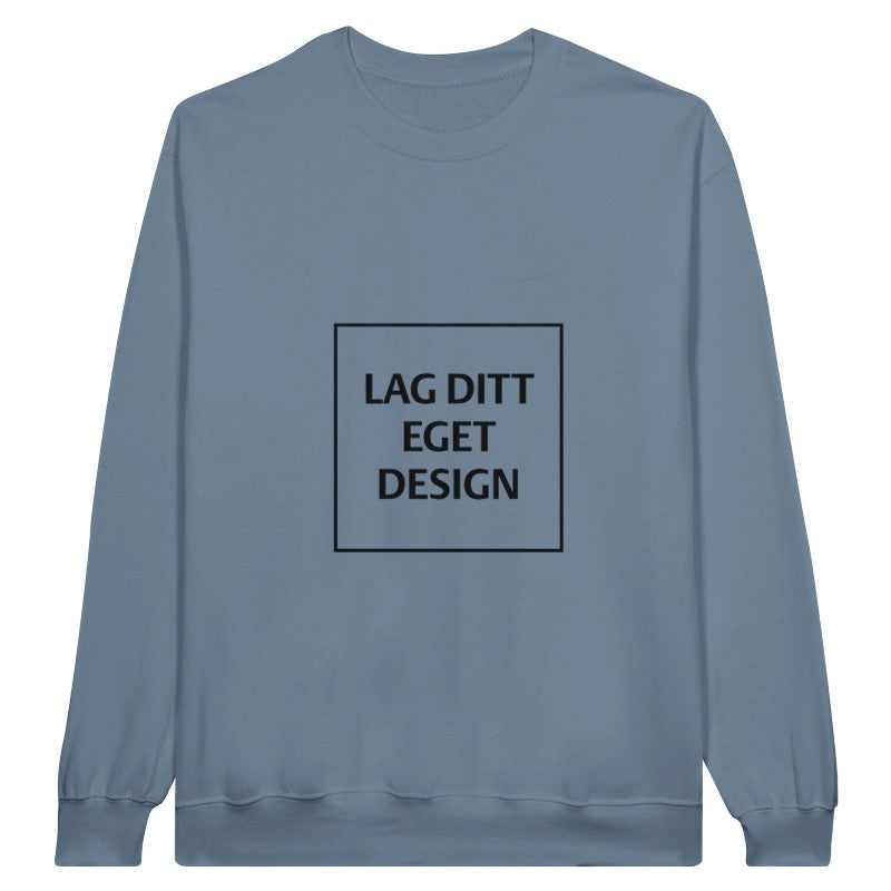 Personlig college-tröja med eget tryck | Designa din egen logotröja
