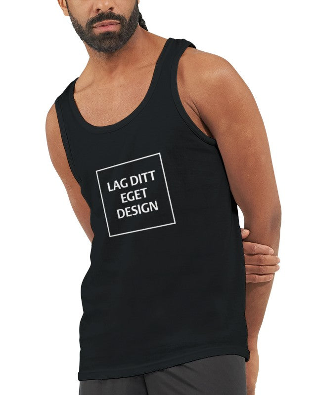Premium unisex-linne med eget tryck | Designa din egen