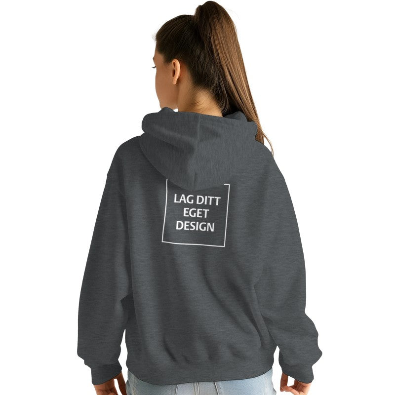 Premium pullover-hoodie | Designa din egen hoodie med tryck