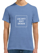 Designa din egen triblend-T-shirt | Mjuk unisex-T-shirt med eget tryck