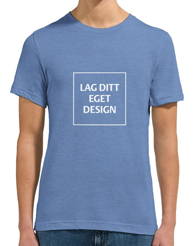 Designa din egen triblend-T-shirt | Mjuk unisex-T-shirt med eget tryck
