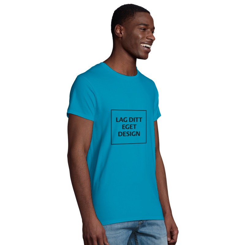 Ekologisk herr-t-shirt | Designa din egen med tryck