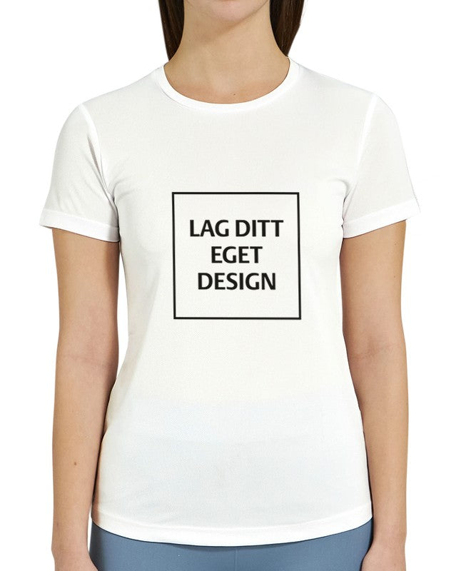 Designa din egen performance-T-shirt för kvinnor | personliga träningskläder med tryck