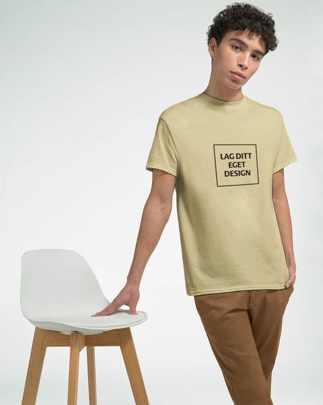 Designa din egen unisex-T-shirt med tryck | Personlig T-shirt i bomull