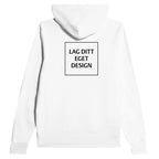 Personlig unisexhoodie med tryck | Skapa din egen