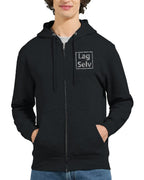 Designa din egen premium-unisex-hoodie med personligt broderi