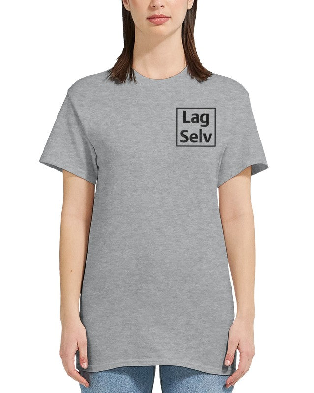 T-shirt med tung kvalitet för damer med eget broderi – Designa din egen
