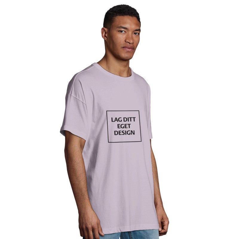 Ekologisk oversized T-shirt för män | Designa din egen T-shirt med tryck