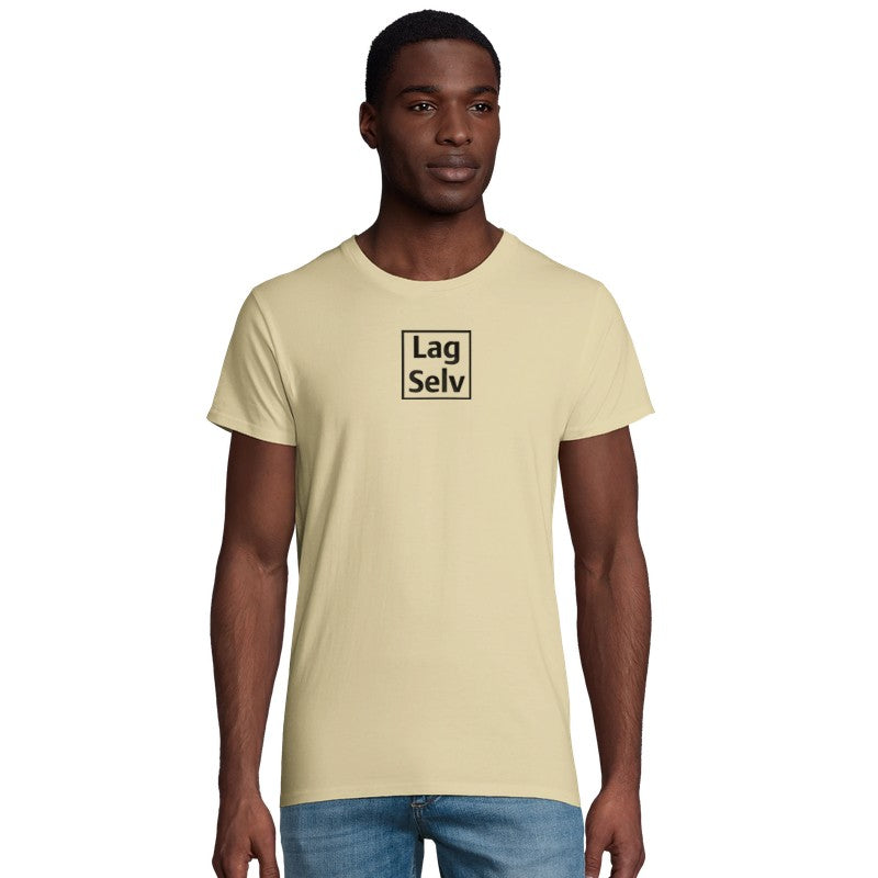 Ekologisk T-shirt för män med eget broderi | designa din egen
