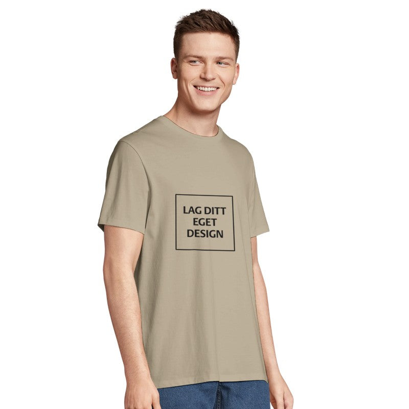Designa din egen ekologiska unisex-T-shirt | T-shirt med eget tryck