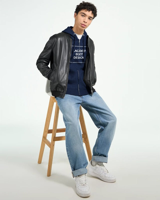Hoodie med eget tryck | Designa din personliga hoodie med dragkedja | Custom Hoodie Sverige