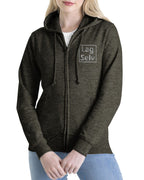 Designa din egen premium-unisex-hoodie med personligt broderi