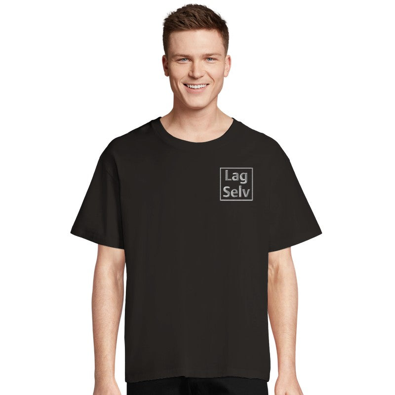 Anpassad oversize-t-shirt | Designa din egen unisex-t-shirt med broderi