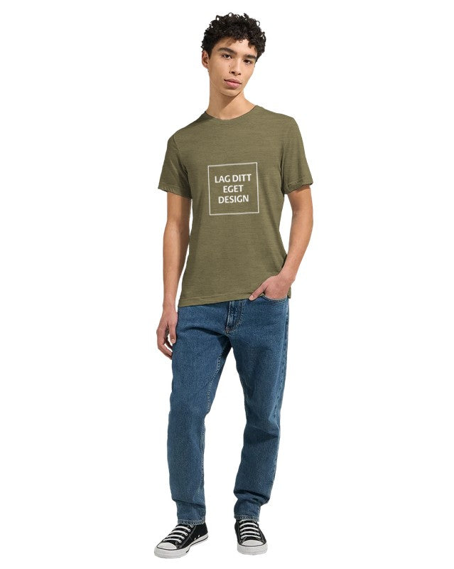 Designa din egen triblend-T-shirt | Mjuk unisex-T-shirt med eget tryck