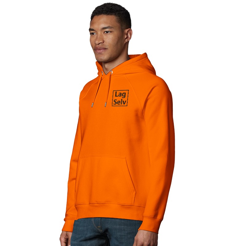 Ekologisk unisex-hoodie – designa din egen med broderi