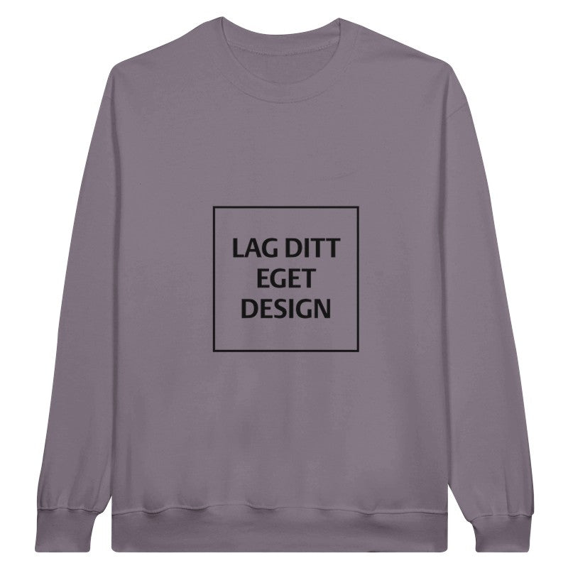 Personlig college-tröja med eget tryck | Designa din egen logotröja
