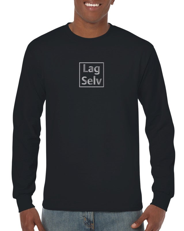Premium-långärmad T-shirt: designa med personligt broderi