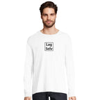 Designa din egen ekologiska långärmade t-shirt med personligt broderi