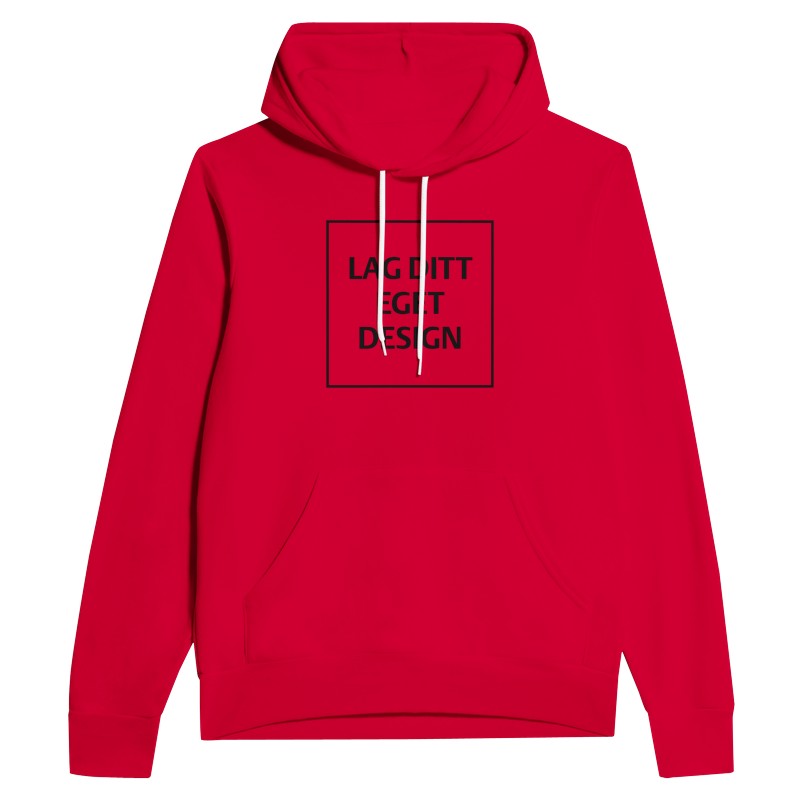Personlig unisexhoodie med tryck | Skapa din egen