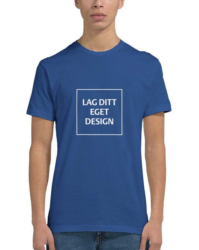 Figursydd herr-t-shirt | Designa med eget tryck