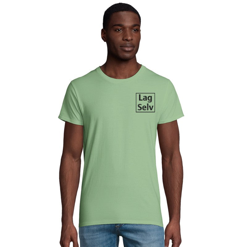 Ekologisk T-shirt för män med eget broderi | designa din egen
