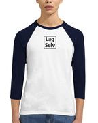 Skapa din egen unisex-raglant-shirt med 3/4-ärmar | Med eget broderi