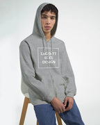 Personlig hoodie med dragkedja | Skapa din egen zip-hoodie med eget tryck