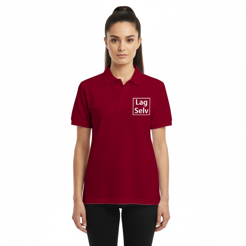Pikétröja med eget tryck | Unisex premium