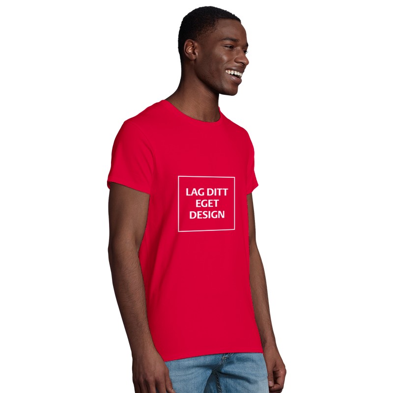 Ekologisk herr-t-shirt | Designa din egen med tryck