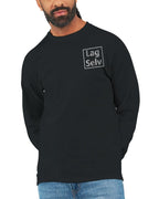 Personlig unisex-långärmad t-shirt med broderi – Designa din egen
