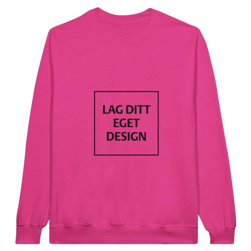 Personlig college-tröja med eget tryck | Designa din egen logotröja