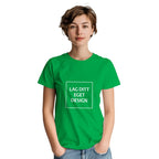 Designa din egen t-shirt med tryck | Robust unisextröja med rund hals