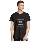 Återvunnen unisex-T-shirt med rund hals | Designa din egen T-shirt med tryck