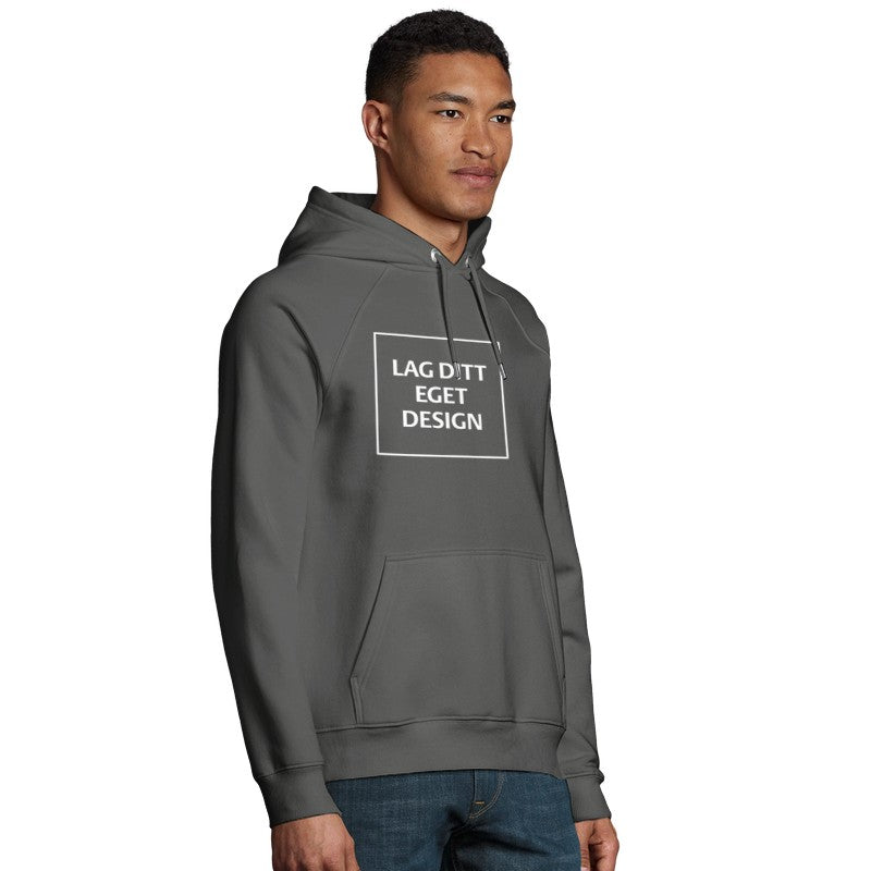 Designa din egen ekologiska unisex-hoodie | Hoodie med eget tryck