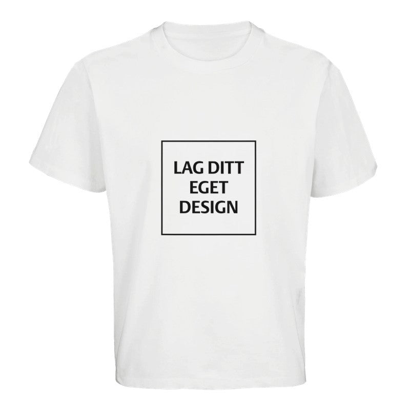 Designa din egen oversized T-shirt | T-shirt med eget tryck